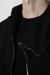 Drkshdw by Rick Owens(梭织卫衣-山地带帽衫) DU17S5286 F 09 BLACK UNI